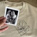 Sudadera con silueta