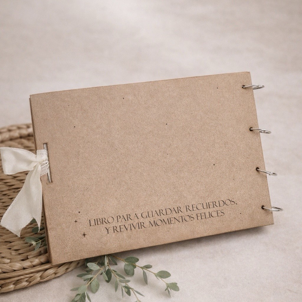 Libro de firmas madera