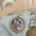 Llavero foto + frase