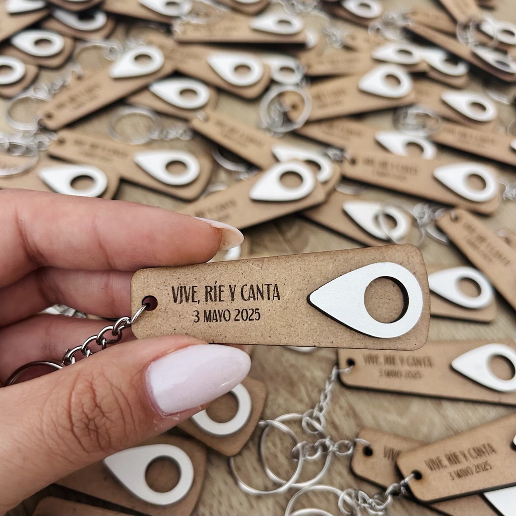 Llaveros pito de carnaval