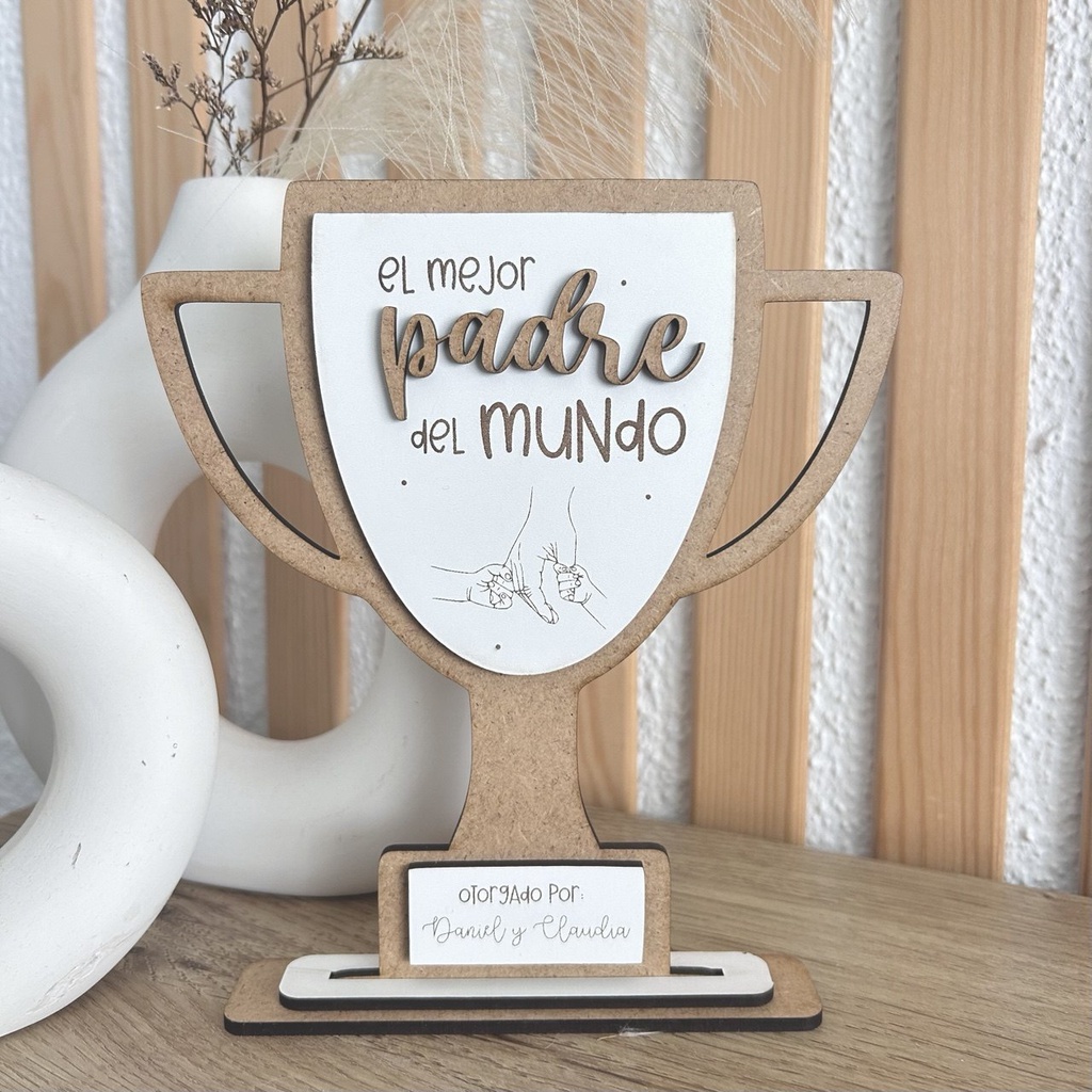 Trofeo El mejor papá