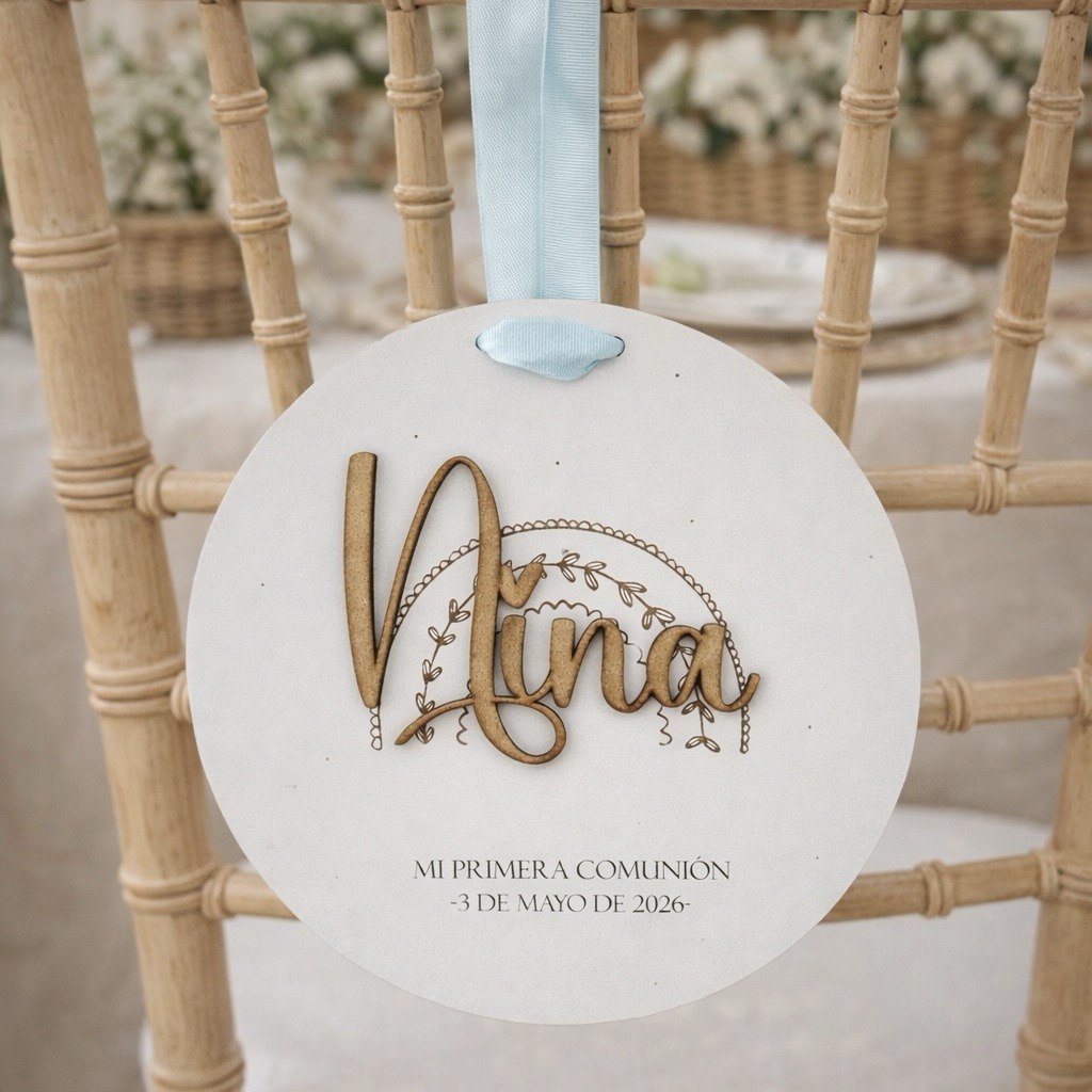 Cartel decorativo silla