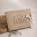 Libro de firmas madera