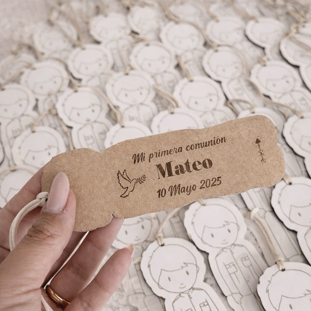 Marcapáginas muñeco comunión