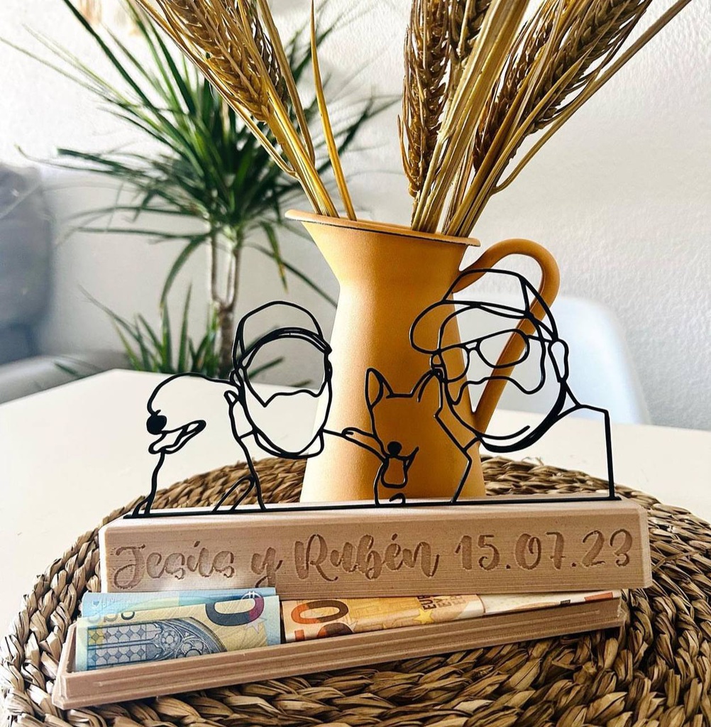 Silueta + base abierta