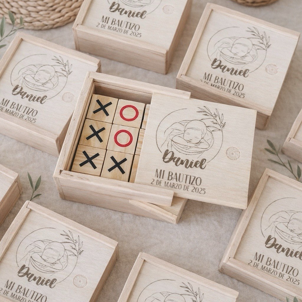 Juego 3 en rayas personalizado