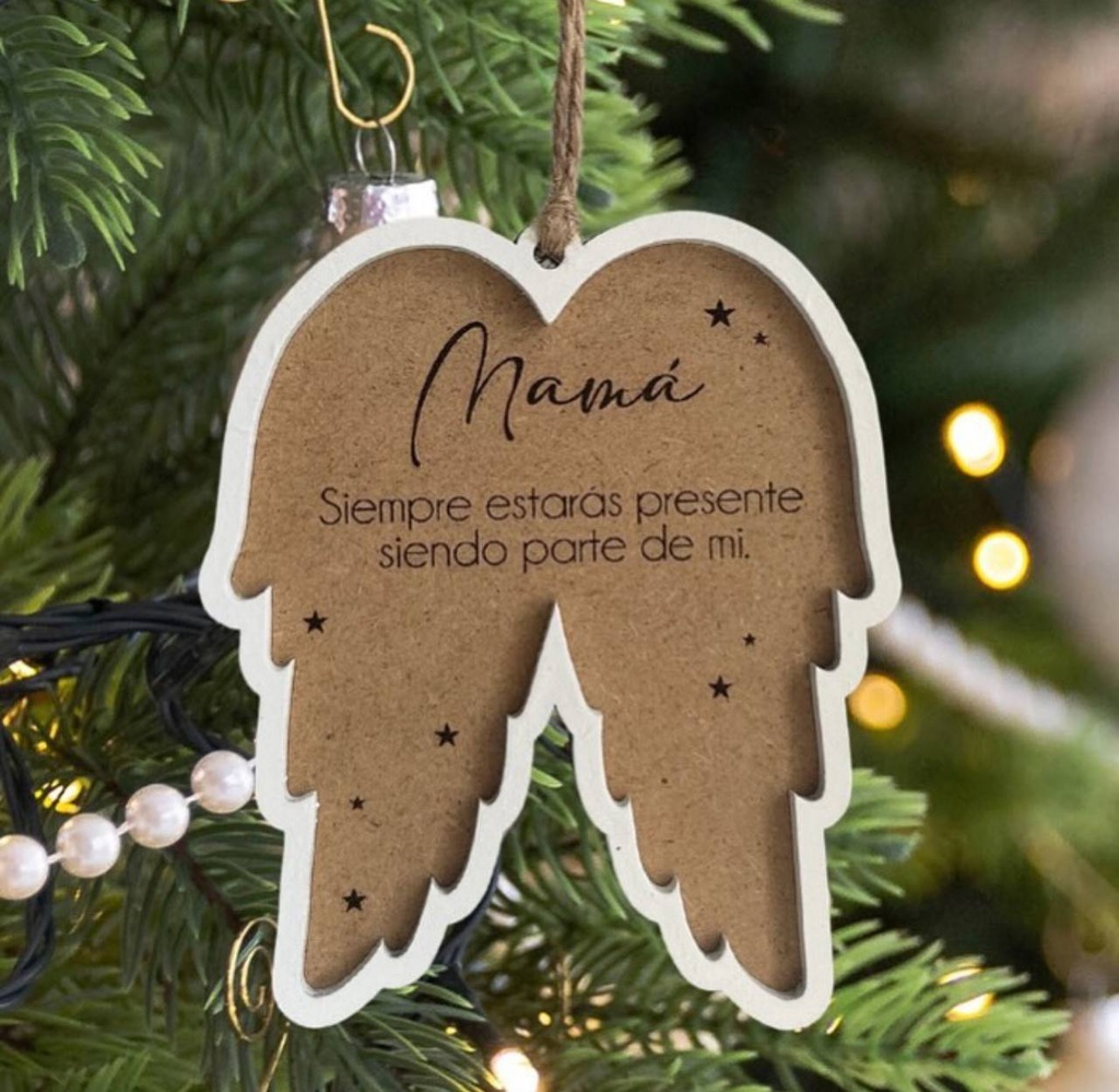 Adorno alas mamá