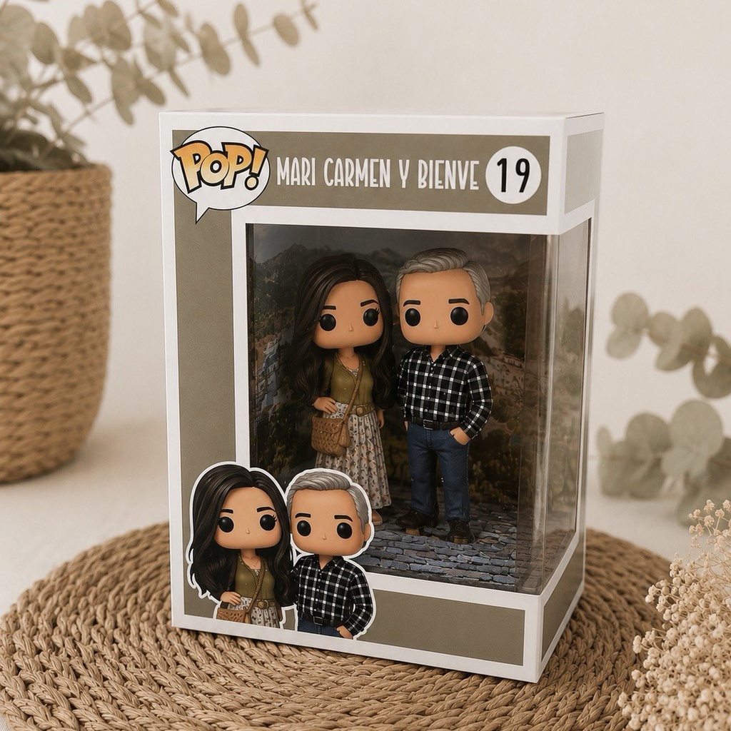 Funko madera 2 personas