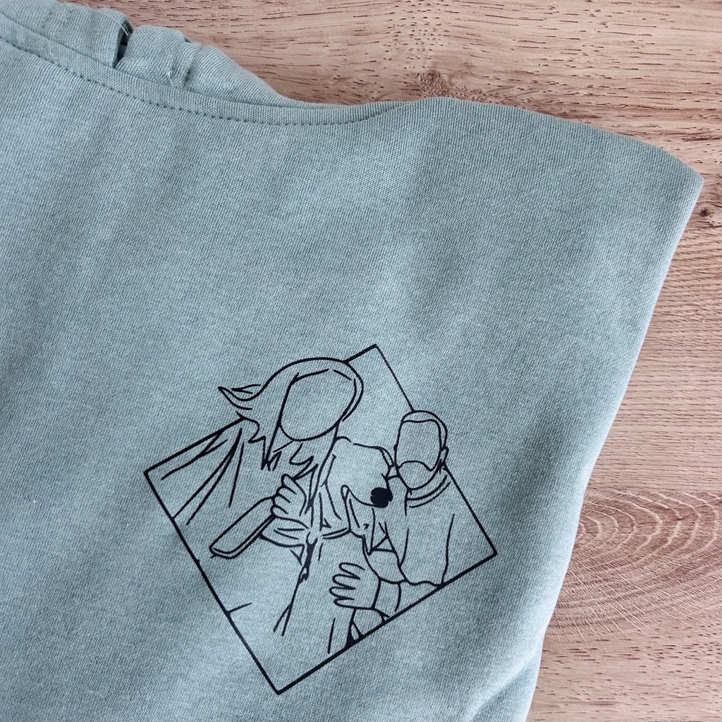 Sudaderas con capucha + silueta