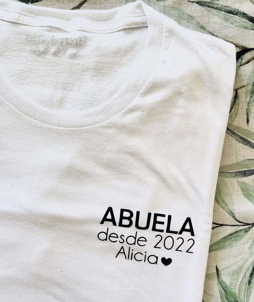 Camiseta abuela desde